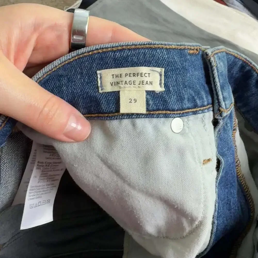 Madewell The Perfect Vintage Jean Denim Jeans Size 29 Blue Women’s